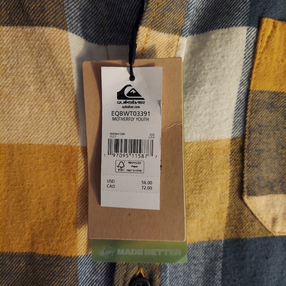 Boys youth large quiksilver - Picture 3 of 7